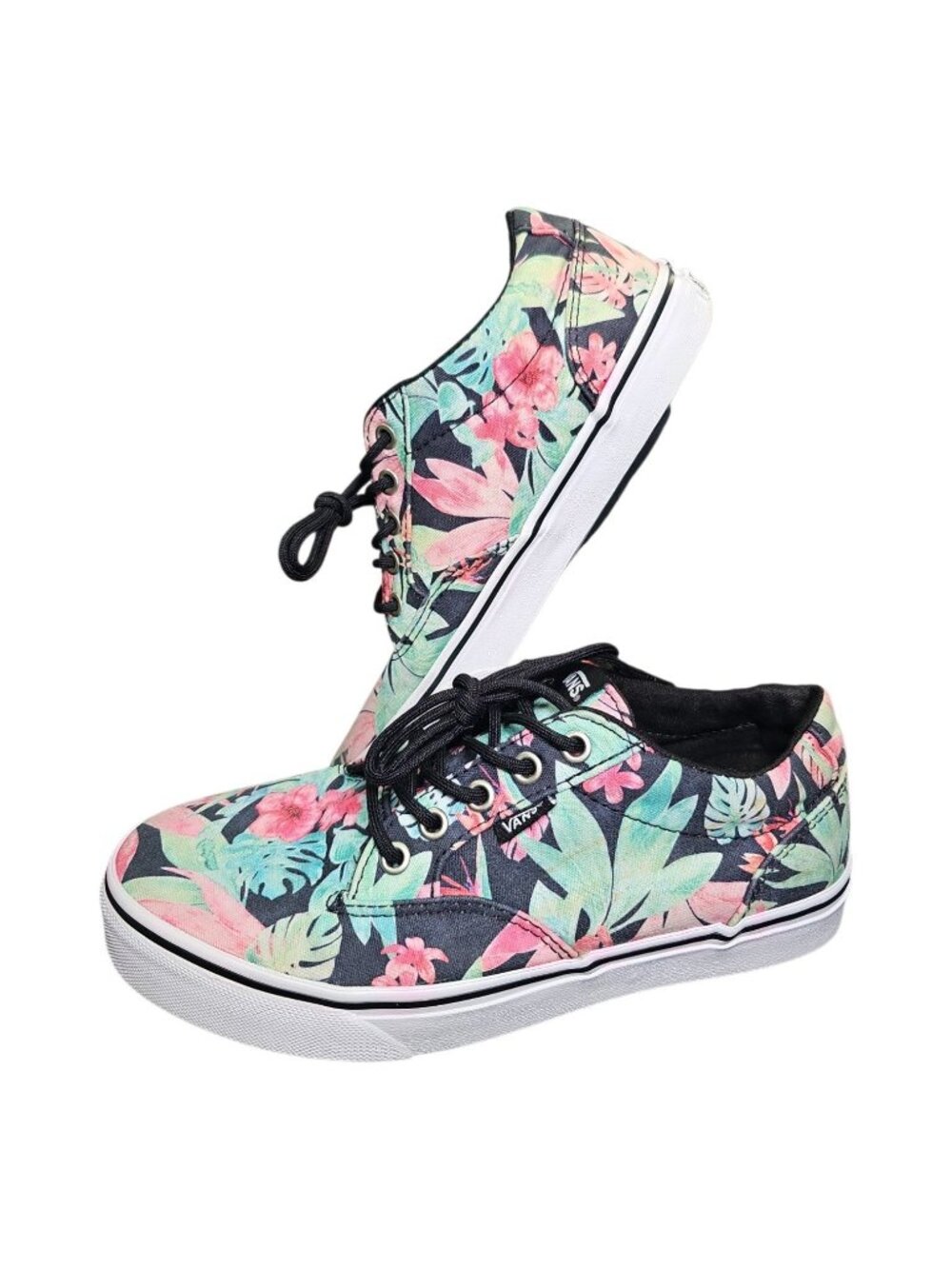 Vans Winston "Palm Floral" Hawaiian tropical sneakers 8.5W